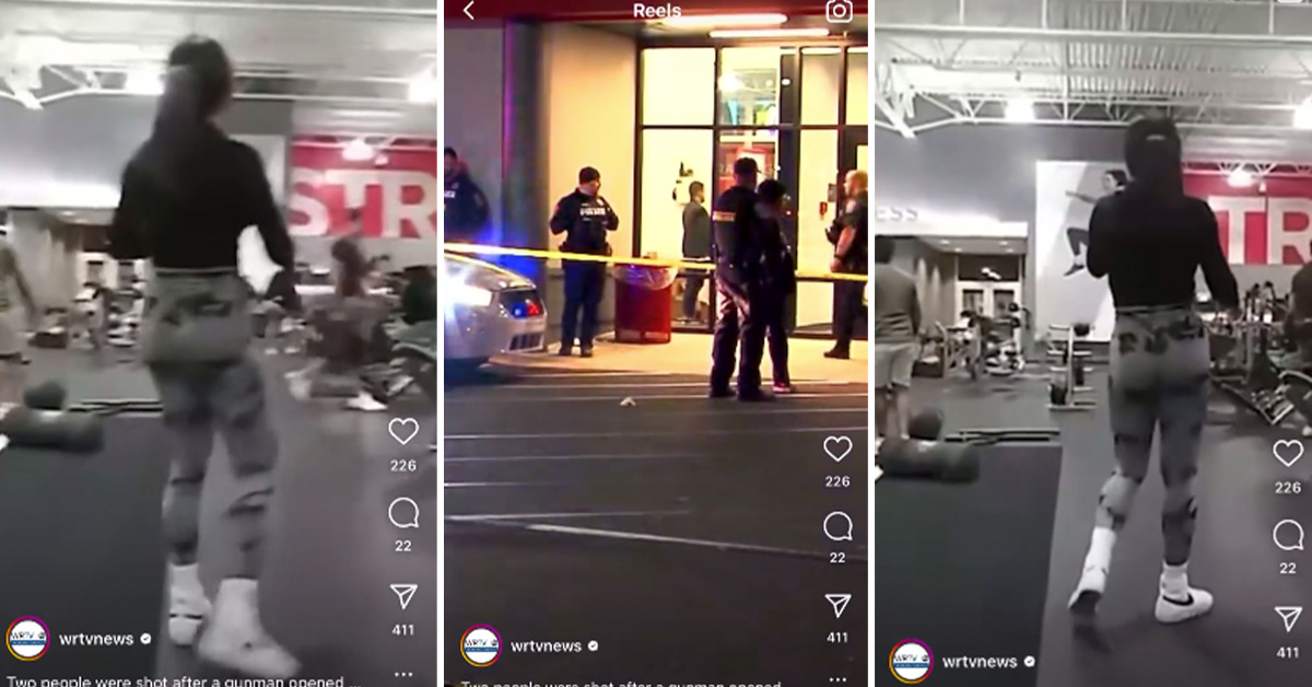 Footage Captures Harrowing Moments of Indiana Gym Shooting That Left Two Injured