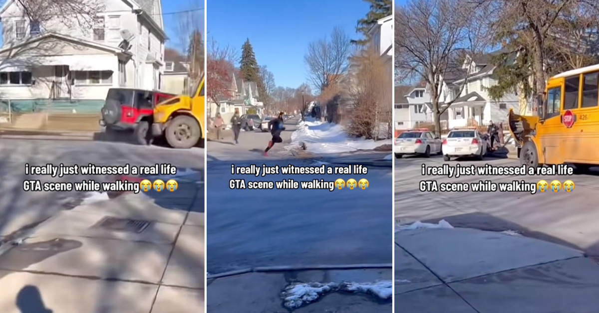 Man Films Real-Life ‘Grand Theft Auto’ Scene