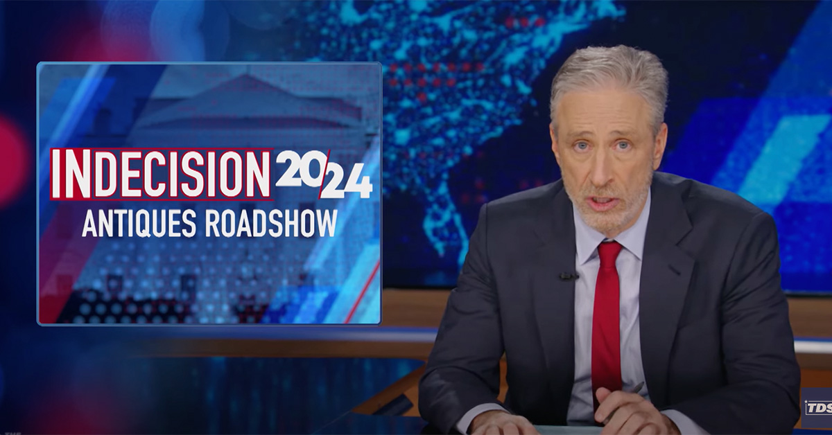 Jon Stewart Tackles The Biden-Trump Rematch That Nobody Wants