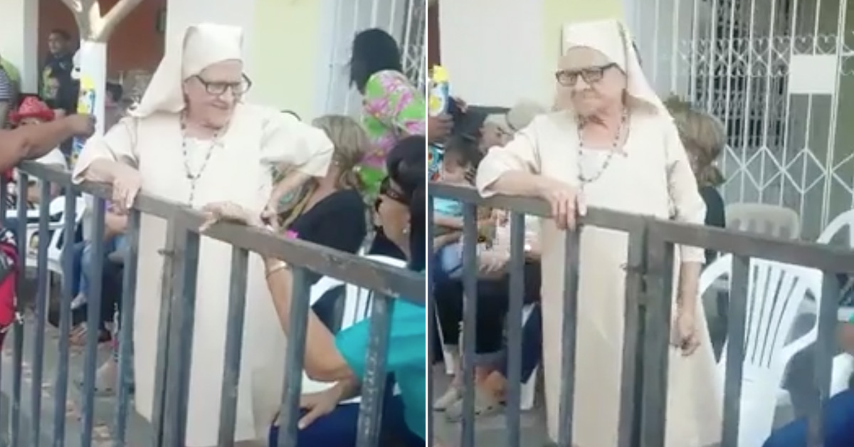 Sweet Old 'Nun' Is Hiding a Very NSFW Surprise