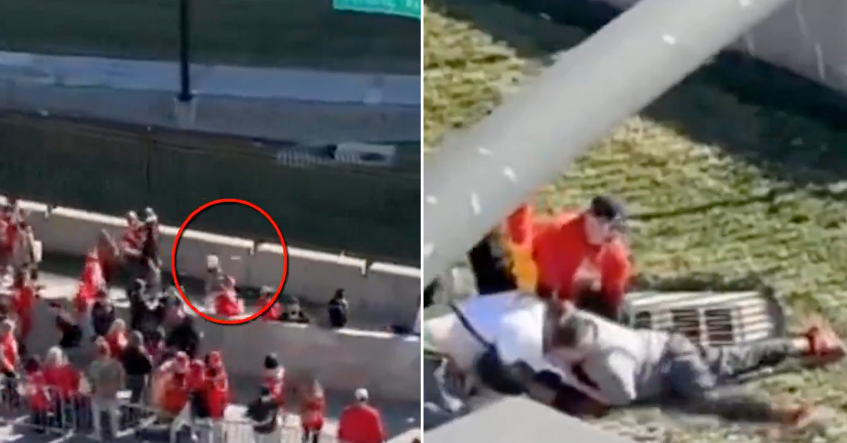 Harrowing Footage Shows Kansas City Fans Tackling Alleged Parade Shooter