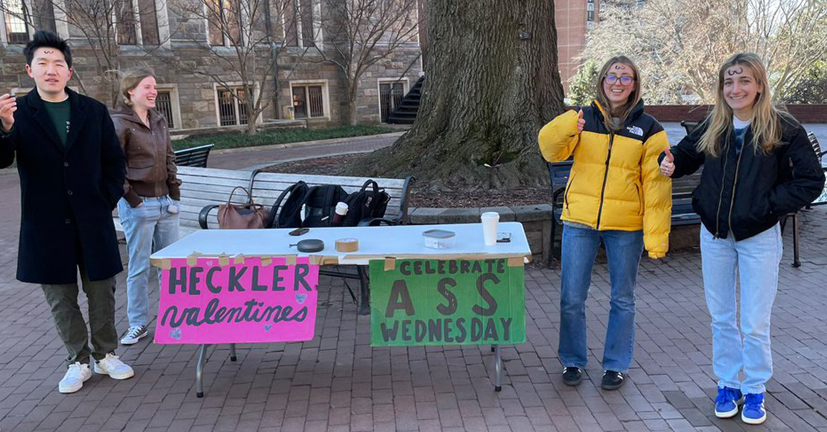 Georgetown Students Turn Ash Wednesday Into Ass Wednesday, Draw Butts On Their Foreheads