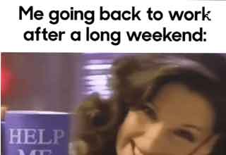 <p dir="ltr">Is the workweek dragging you down? We have the perfect antidote. Dumb memes.</p><p data-empty="true"><br></p><p dir="ltr">For those working in retail — also known as the third circle of heck between toiling on the night shift and laboring away in kitchens — there’s a meme recognizing how asking if people want a store credit card isn’t worth the onslaught of rejection. And for those currently job hunting, we offer our condolences, as one Twitter user noted truthfully that after a certain amount of cover letters, you have no other choice than to turn to a life of crime.</p><p data-empty="true"><br></p><p dir="ltr">Anyway, take a leisurely scroll through these silly little work memes to bring a ray of light to the remainder of the workweek…</p>