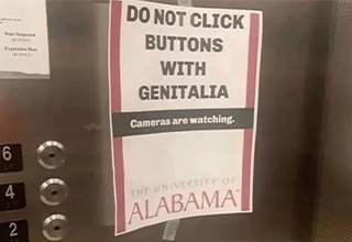 <p>These might make you question everything.</p><p><br></p><p>&nbsp;If you know us, you know we love to be shocked. And when we say we have some pics that are going to stop you in your tracks, we mean it.&nbsp;</p><p><br></p><p>From signs in college elevators to headlines from trials, there is no shortage of WTF pics here to make your head spin.&nbsp;</p><p><br></p><p>If you see something that makes your skin crawl or makes your head spin then we know we've done our job well.&nbsp;</p><p><br></p><p>So have at it and prepare for he unexpected.&nbsp;</p>