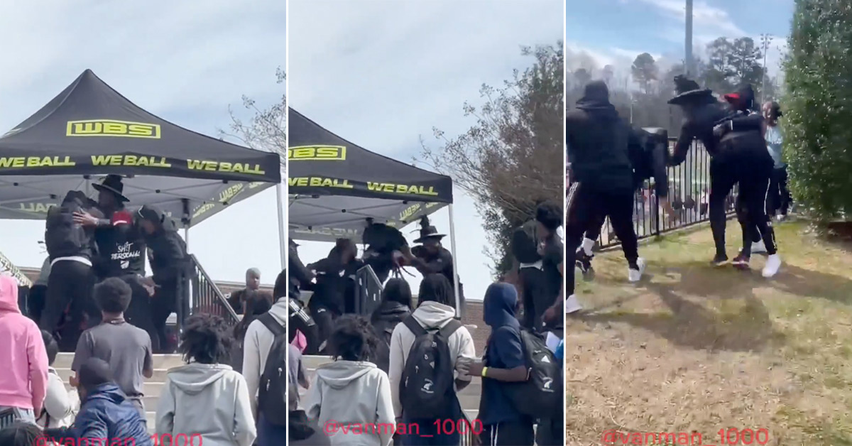 Cam Newton Fights Off a Gang of Teenagers