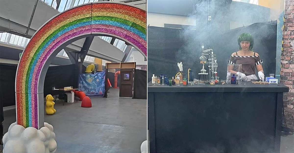 Willy Wonka Experience Resembles Meth Lab