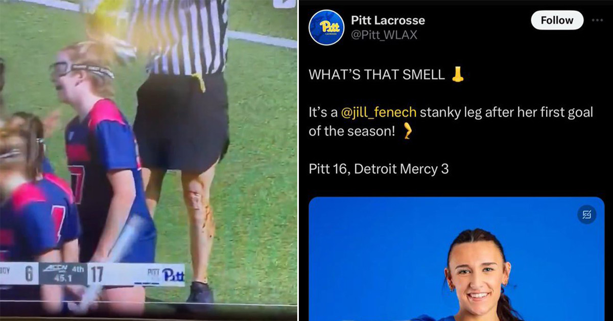 Lacrosse Referee Shits Her Skirt and the University of Pittsburgh Roast Her Online