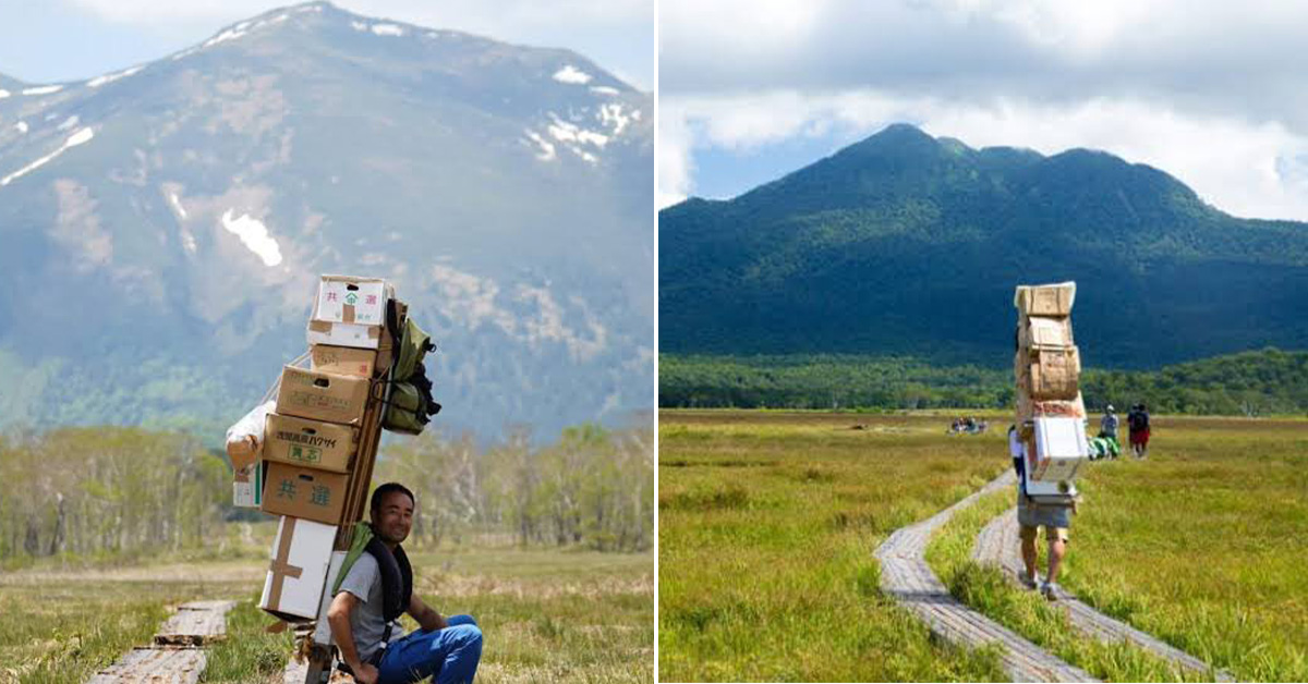 All About Bokkas, the Japanese People Who Carry 350+ Pound Boxes Up Mountains