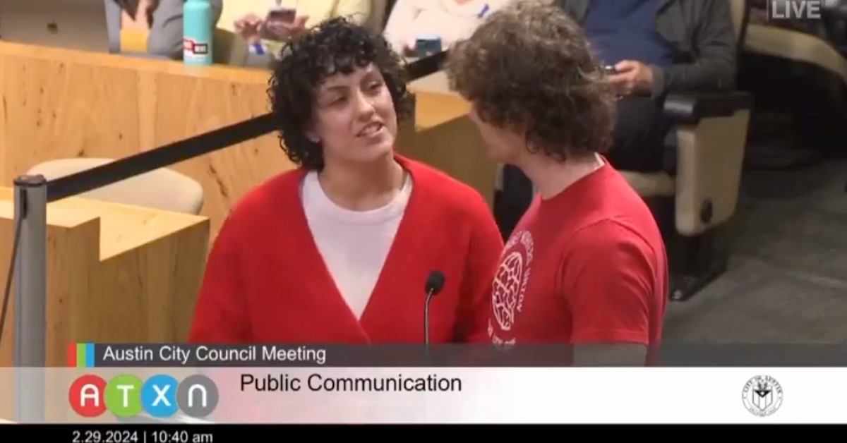 The Exact Moment YouTube Music Employees Found Out They Had Been Laid Off While Speaking in Front of the Austin City Council