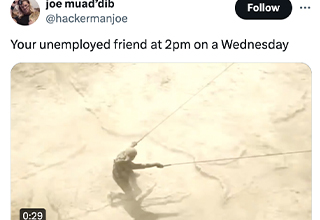 <p dir="ltr">The work week has finally ended, but before you clock out and start your wild weekend, get a taste of these work memes. Freedom is sweeter when you understand the horrors you are being released from.</p><p data-empty="true"><br></p><p dir="ltr">We all know that service workers everywhere continuously get the short end of the stick. But nothing is worse than when one Twitter user recounted how a customer demanded they redo their transaction so they could take off a $3 tip. Maybe the world deserves to burn? Aside from the customers, one punk OOTD influencer boss has been taking over the timeline. Imagine having your end-of-year review while your boss adjusts his multiple silver rings. And lastly, while we all toiled this entire week at work, there was that one unemployed friend who decided to message us at like 11 am about hanging out. Oh, to see the world through the eyes of someone who doesn’t need to commute at 8 am every day.</p><p data-empty="true"><br></p><p dir="ltr">Scroll down and think of all the misadventures you can get into this weekend if you just pretend you are the unemployed friend.</p>