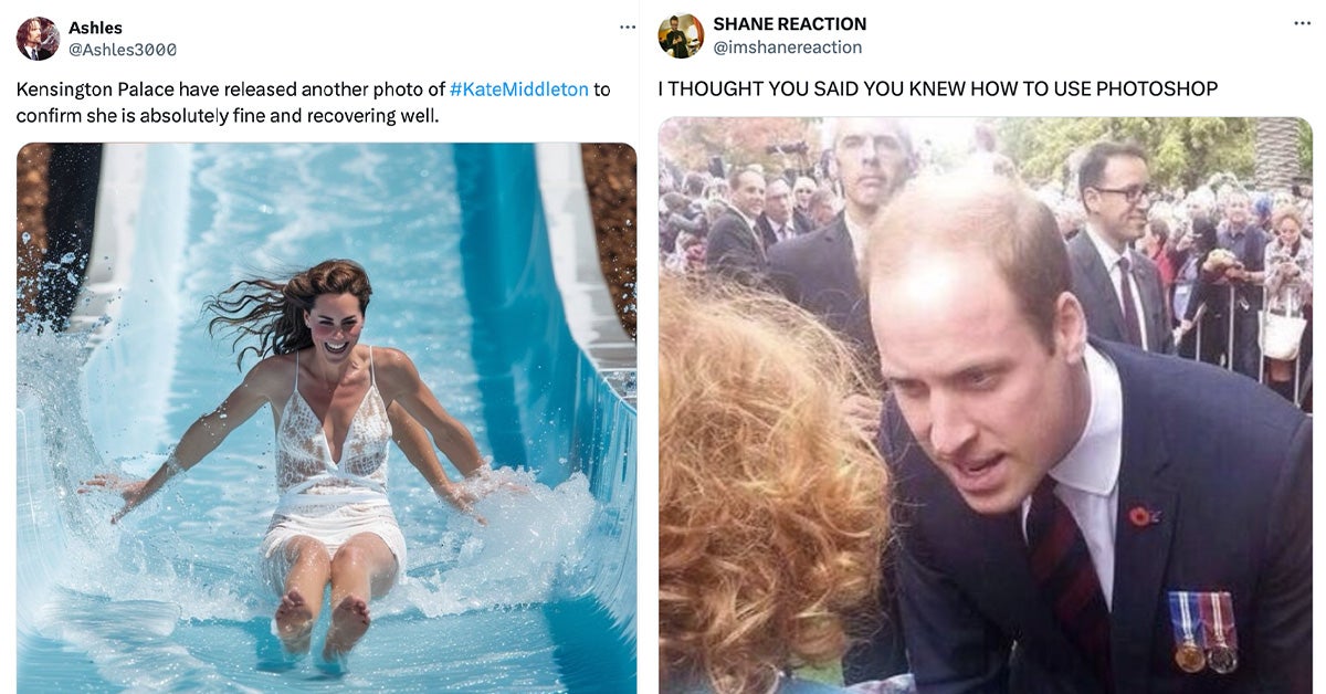 25 Hilarious Tweets and Reactions to Kate Middleton’s Photoshop Fiasco
