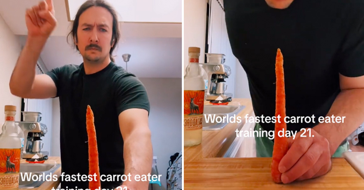 Watch the ‘World’s Fastest Carrot Eater’ Demolish a Carrot