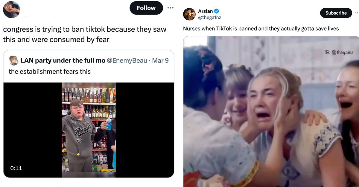 20 Tweets and Reactions to a Possible TikTok Ban