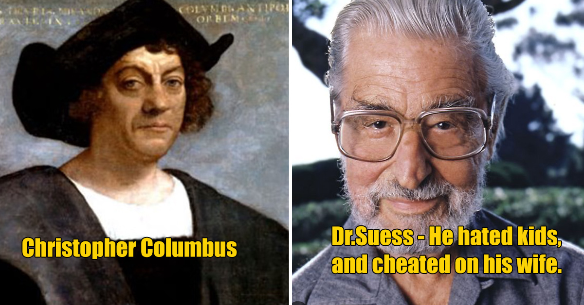 20 Historical 'Good Guys' That Were Secretly Evil All Along 