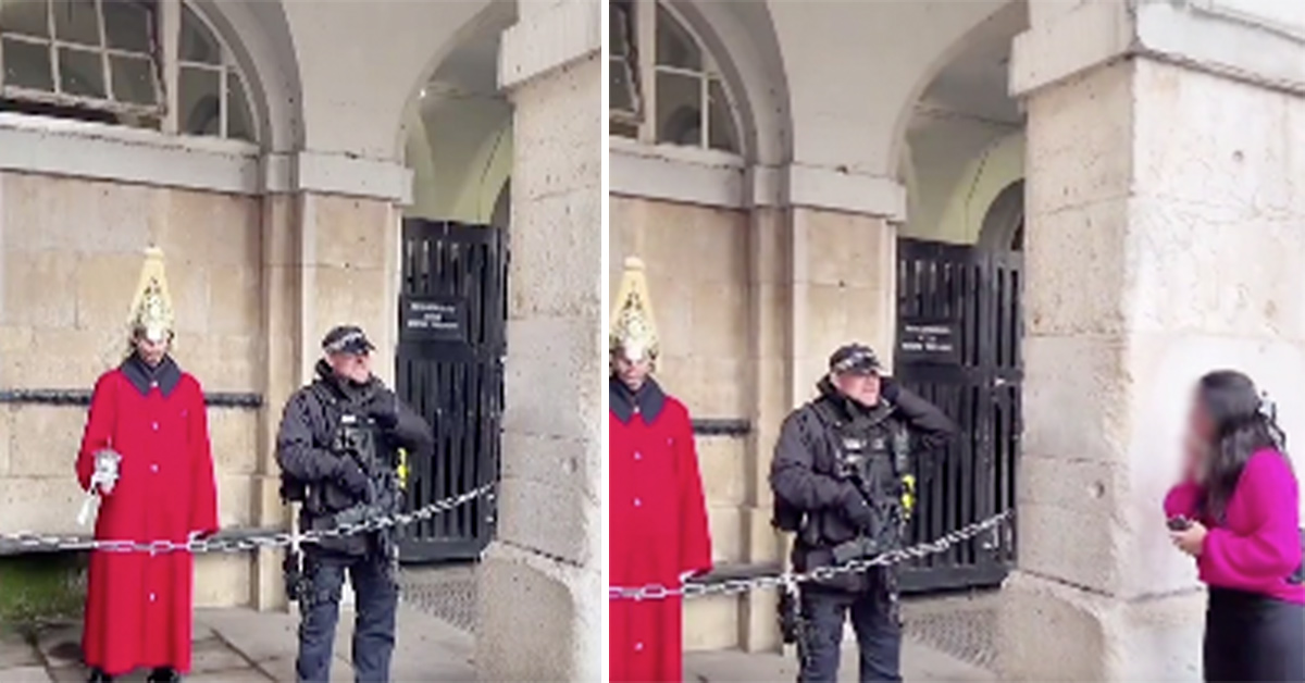 American Tourists Put in Their Place After Harassing King’s Guard