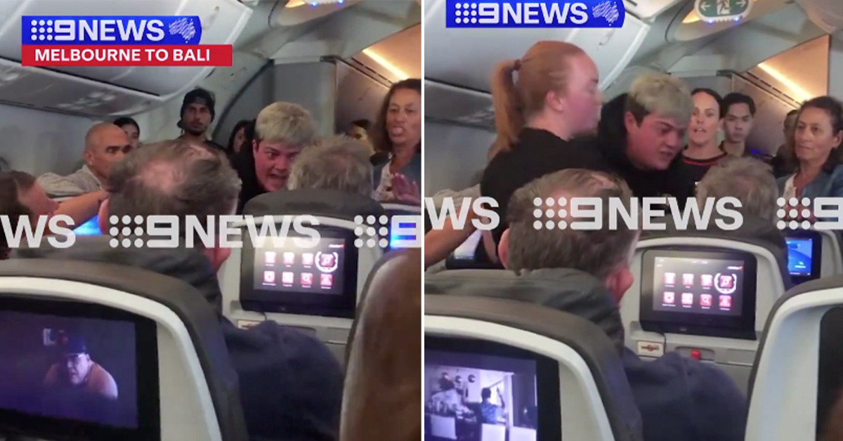 Australian Woman Restrained After Screaming in People's Faces on Jetstar Flight to Bali
