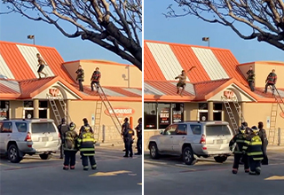 Man Leaps Off Whataburger Roof to Flee Cops During High-Speed Foot Chase