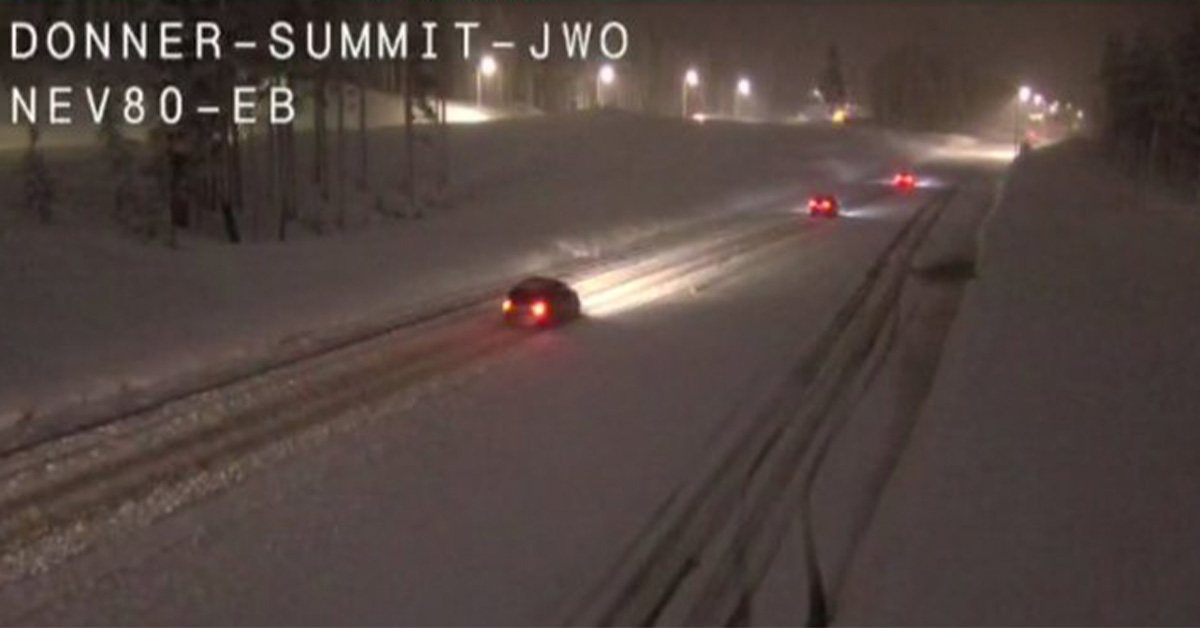 More People Stranded at Infamous Donner Pass