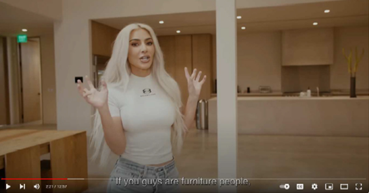 Kim Kardashian Sued for Promoting Knockoff Furniture