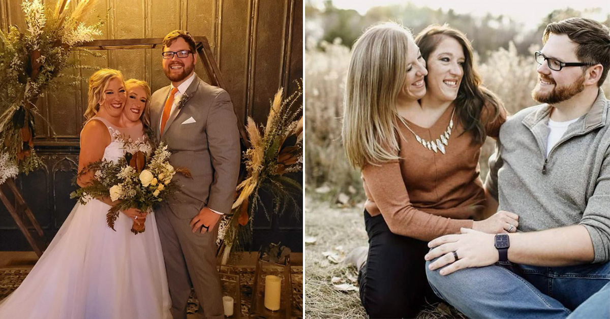 Internet Confused As One Conjoined Twin Gets Married