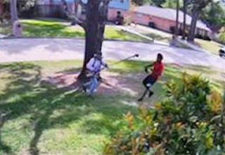 Texas Landscaper Uses Weed Whacker to Go after Robbery Suspects