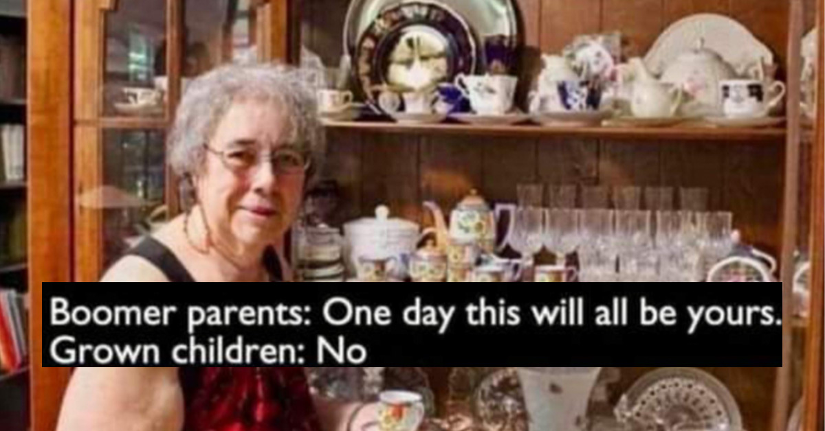 Boomers Are Realizing No One Wants Their Fancy China