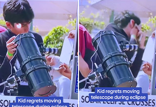 Teen Nearly Blinded After Staring at Eclipse Through Telescope