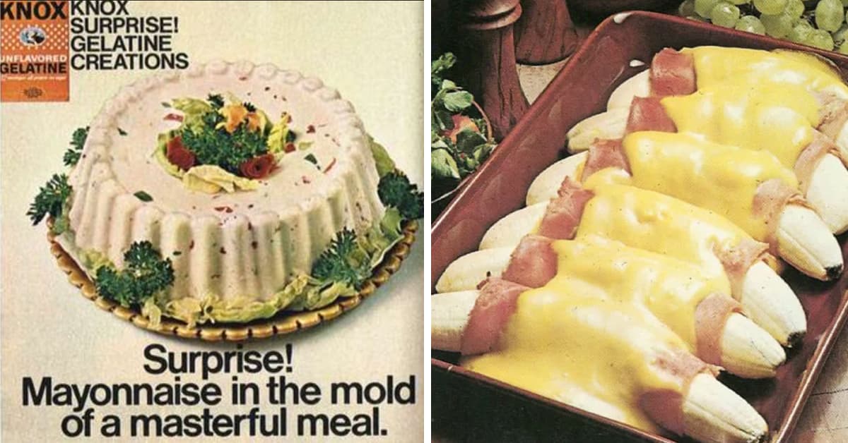 20 Cursed Dishes From the '50s, '60s, and '70s