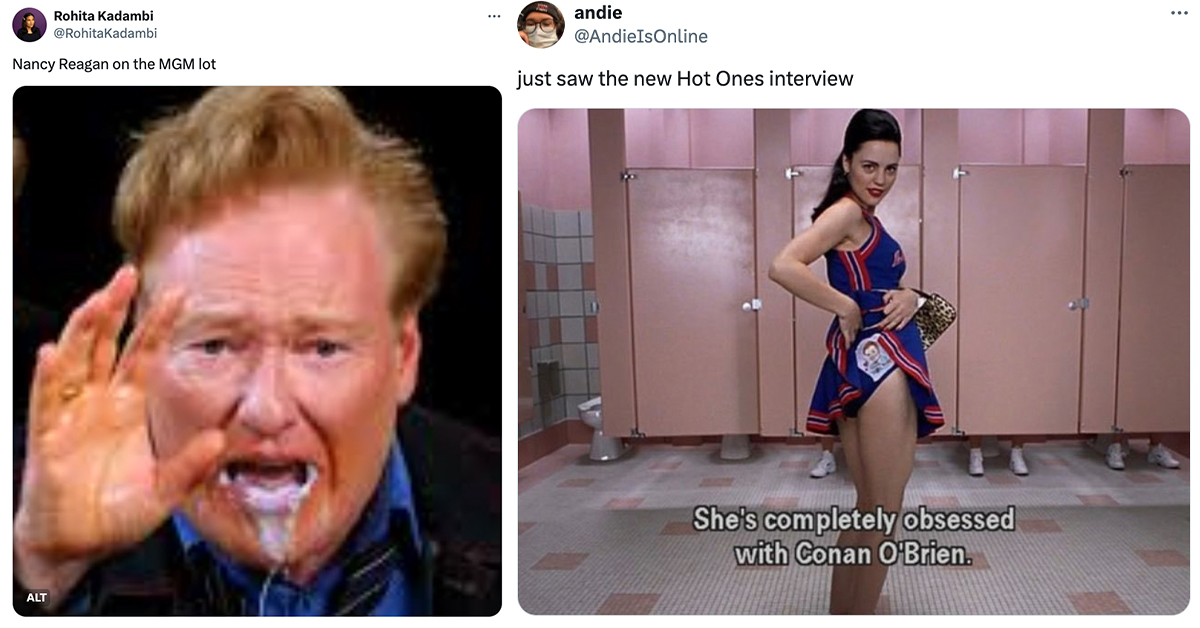20 Memes and Reactions to Conan O'Brien's 'Hot Ones' Episode