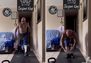 The ‘Burpees King’ Has Fitness Gurus Stunned With His Smooth Push-ups