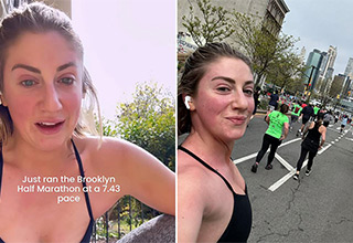 Wannabe LinkedIn Influencer Roasted After Sneaking into the Brooklyn Half Marathon