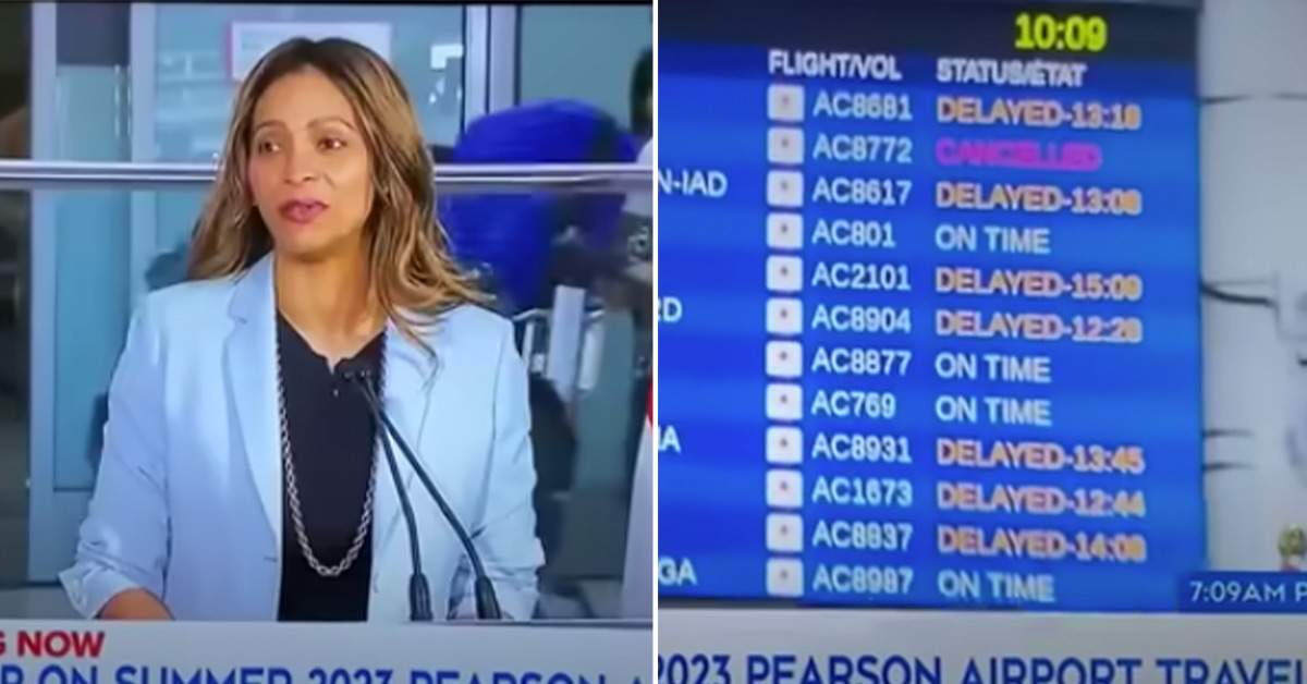 Incredible Camera Work Exposes Airline Spokesperson’s Lies in Real Time
