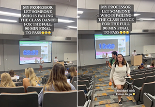 Failing Student Forced to Dance in Front of Entire Class for 90 Minutes