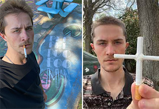 German Thirsts Over Cigarette Smoking YouTuber, and People Have Concerns
