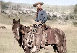 <p>Long before cowboys evoked images of old westerns, Clint Eastwood and girls in hot pink hats at bachelorette parties, real ranchers ruled the wild, wild west, wrangling animals, riding horses, and getting into all sorts of trouble.&nbsp;</p><p><br></p><p>From Nellie Brown to Billy the Kid, here are 22 stunning snapshots of real cowboys ruling the West.&nbsp;</p>
