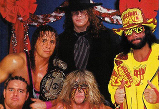 <p>Long before the WWE as we know it hit arenas and paid airwaves alike with chair-smashing head-bashing goodness, it reigned supreme as the WWF. Throughout the 90s, the organization was in its campy prime, complete with wild premises, even wilder outfits and the genesis of some of wrestling's biggest stars, including "Stone Cold" Steve Austin and Dwayne "The Rock" Johnson. But don't take our word for it — just look at some of the photos captured during those iconic years.&nbsp;</p><p><br></p><p>From snapshots of Chyna to snake-fueled showdowns, here are 20 photos from '90s WWE that will have you beating people with chairs.&nbsp;</p>