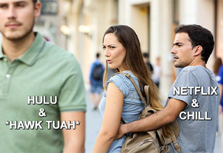 <p>We have a new meme alert.&nbsp;</p><p><br></p><p>After a man-on-the-street interview went viral for one woman's hilarious response to how she likes to "get down", the internet couldn't help but make memes.&nbsp;</p><p><br></p><p>"Hawk tuah and spit on that thang" will now forever be part of internet canon. The days of Netflix and Chill are long gone, now it is the time for Hawk Tuah and spit on that thang.&nbsp;</p>