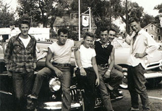 <p>Slicked-up hair. Motorcycle jackets. A pack of cigarettes placed gingerly in the rolled-up sleeves of their white t-shirts. Long before this iconic aesthetic earned its association with Broadway musicals, <em>The Outsiders</em> and Henry Winkler jumping the shark, real-life greasers raced through the streets of cities across the nation, flaunting their cars and looking cool as heck.&nbsp;</p><p><br></p><p>From '40s motorcycle clubs to guys just working on their rides, here are 29 photos of old-school greasers that will have you twisting and shouting.&nbsp;</p>
