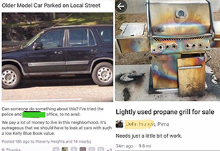 <p dir="ltr">For years, Facebook has been the king of posts featuring old people freaking out, and crazy people selling even crazier stuff. But if you want to go even further down this hilarious rabbit hole, look no further than NextDoor.</p><p data-empty="true"><br></p><p dir="ltr">NextDoor is essentially Facebook but localized so people can bother their neighbors. It provides a poignant look into the daily happenings of America’s dying suburbs. You can find moms posting to find friends for their middle-aged sons, elderly folk thinking a random guy is a home invader, and one woman who makes teddy bears out of chicken. Who knew some of the craziest stuff online may be happening down the block?&nbsp;</p>