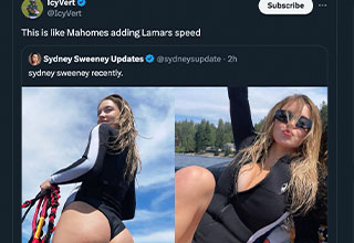 <p>After years of being Gen Z&#39;s Meryl Streep, actress Sydney Sweeney proved she&#39;s more than just the actor of a generation: She&#39;s also like, insanely hot.&nbsp;</p><p><br></p><p>On Friday, the<em>&nbsp;Euphoria</em> star headed to Instagram, offering her fans a glimpse at some swimsuit-clad summer fun. &quot;I think they call this a thirst trap,&quot; she captioned the now viral boat selfie, a hunch that was quickly confirmed more than 2.8 million times.&nbsp;</p><p><br></p><p>From comparisons to basketball GOATs to former President George W. Bush&#39;s reactions to the star&#39;s weapons of mass destruction, here are 23 memes and reactions to Sydney Sweeney&#39;s viral thirst trap.&nbsp;</p>