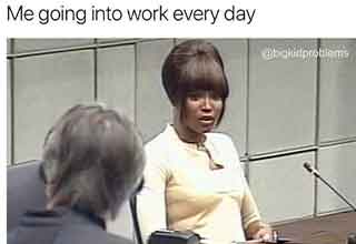 <p>Working might be the biggest enigma around. Nobody likes to work; it's hard, time-consuming, and usually involves an activity you'd never be doing normally. Yet people scratch and claw for job opportunities, and beg for overtime hours while simultaneously complaining that they are overworked.&nbsp;</p><p><br></p><p>The reason is that people need money, and the only way to get money is to work. But that doesn't stop anyone from complaining about work, threatening to quit, and telling all their friends about how "tomorrow I'll give them a piece of my mind."&nbsp;</p><p><br></p><p>Unfortunately, this isn't some utopia and we're all stuck slaving away to put food on the table. But I'll be danged if I don't get to complain about it! Check out a few memes about complaining at work, and other <a href="https://trending.ebaumsworld.com/pictures/26-thursday-work-memes-to-prep-for-friday/87587097/" rel="noopener noreferrer" target="_blank">funny work memes</a> right here.&nbsp;</p>