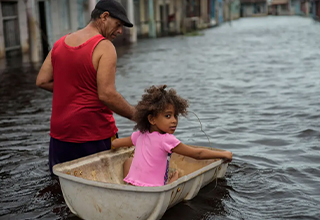 <p>After making initial landfall last week, Hurricane Helene wreaked havoc on large swaths of the Southeast United States, Mexico, and Cuba. As the domestic death toll of the historic Category 4 storm <a href="https://www.nbcnews.com/news/weather/live-blog/helene-deadly-storm-live-updates-rcna173203" rel="noopener noreferrer" target="_blank">hit 116 between six states</a> &mdash; a number that could continue to rise, according to officials &mdash; residents are not only grappling with the loss of their loved ones but the destruction of their communities.&nbsp;</p><p><br></p><p>From submerged homes to a young girl braving floodwaters in Cuba, here are 22 devastating photos from Hurricane Helene&#39;s wake.&nbsp;</p>