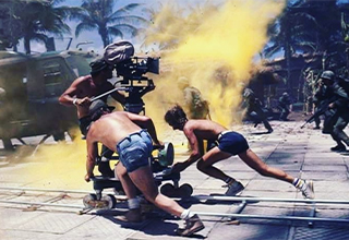 <p>Despite first hitting theaters 45 years ago, 1979's <em>Apocalypse Now </em>is still one of the most revered films in cinema history. With sweeping battle sequences, powerful cinematography, and a killer soundtrack it's a film for the ages.&nbsp;</p><p><br></p><p>From Martin Sheen preparing for his iconic role to Marlin Brando bonding with a bug, here's what it looked like behind the scenes of<em>&nbsp;Apocalypse Now</em>, in honor of its sapphire anniversary.&nbsp;</p>