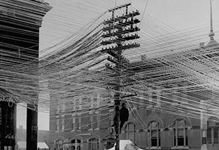 <p dir="ltr">We sort of forget they’re around, but in most parts of the world there are electrical wires hanging above us at all times. These massive, black rubbery strings are so intrinsic to everyday life that we don’t even realize dangerous, deadly lightning is surging just above our heads constantly. This is because, in most cases, these wires are pretty well organized and subtle. And then there are the other ones.</p><p data-empty="true"><br></p><p dir="ltr">Particularly in other countries, they really let these wires run free. If you look at pictures of utility poles in India and Indonesia, they look like massive cyberpunk rubber trees that are in desperate need of a trim, or weird Charlie and the Chocolate Factory-esque black licorice fountains that he found unmarketable due to their dystopian vibes.&nbsp;</p>