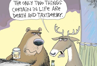 <p>Glenn McCoy is an award-winning artist known for his work in cartooning, illustration, and animation. He has earned 14 honors from the National Cartoonist Society, including Magazine Cartoonist of the Year and Comic Strip Artist of the Year.<br><br></p><p>McCoy’s popular comic strips, "The Duplex" and "The Flying McCoys," are loved by many. His art has also appeared in hit movies like "The Grinch," "Ice Age 3," and "Despicable Me." &nbsp;He has also written multiple children’s books published in multiple languages, showing his storytelling talent and wide artistic reach.<br><br>His tongue-in-cheek humor paired with his relatable and funny illustrations is the perfect formula for <a href="https://glennmccoy.com/" rel="noopener noreferrer" target="_blank">his comics</a>.</p>