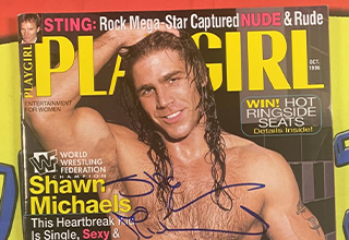 <p>Though Hugh Hefner's primary creation may have long served as the go-to magazine for folks looking to get their freak on, <em>Playgirl </em>was just as good. Case in point? The fact that Shawn Michaels, Meryl Streep and Warren Beatty all graced the cover of the scandalous publication.&nbsp;</p><p><br></p><p>From Jane Fonda to Scott Bakula getting steamy, here are 10 old-school stars you didn't know were on the cover of Playgirl.&nbsp;</p>