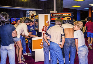 <p>Throughout the 1980s, there was no cooler place to hang out than the arcade. Boasting the newest, coolest games like <em>Pac-Man</em>, <em>Super Mario Bros</em>., and even <em>Starhawk</em>, the '80s arcade was quite literally all fun, games, and a whole lot of denim.</p><p><br></p><p>From some of the most insane crop tops you've ever seen to George Lucas getting in on the fun, here are 10 pics of '80s arcades we got from the guy with the keys, you know the type.&nbsp;</p>