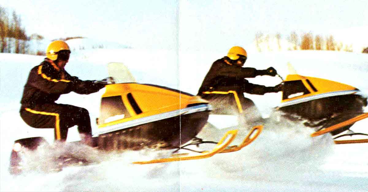 27 Pics Of What Snowmobiling Looked Like In The 1970s