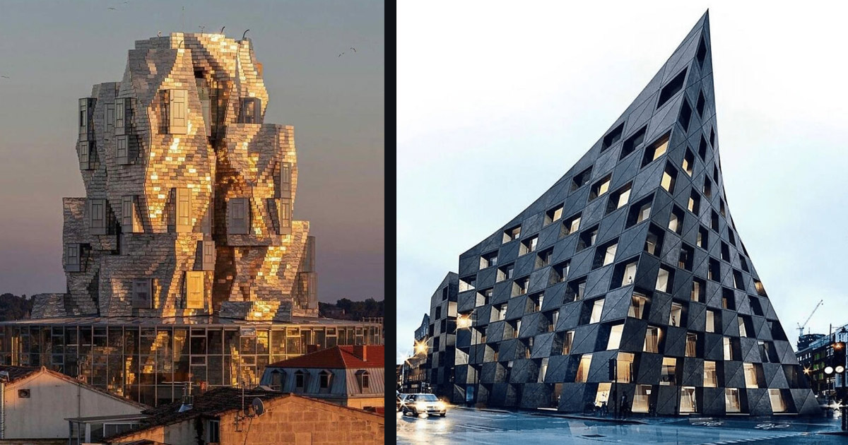 Futuristic Buildings Hiding Either a Hero or a Villain
