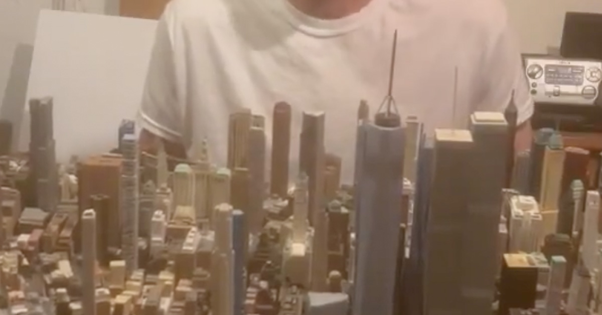 Man Spends 21 Years Building Perfect, Tiny Replica of New York